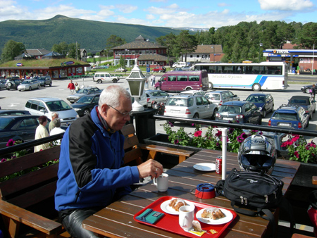 koffie in Dombas