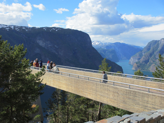 Nieuw uitzichtspunt Aurland